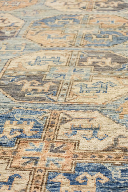 Ersari Oushak Handwoven Tribal Rug, J86795