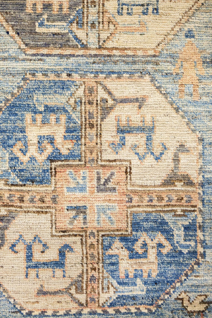 Ersari Oushak Handwoven Tribal Rug, J86795