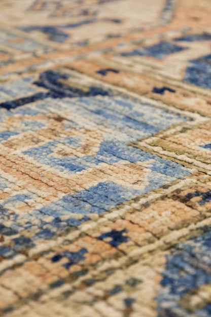 Ersari Oushak Handwoven Tribal Rug, J86805