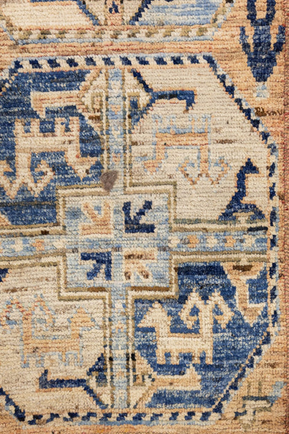 Ersari Oushak Handwoven Tribal Rug, J86805