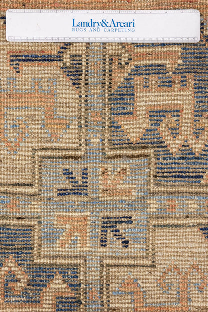 Ersari Oushak Handwoven Tribal Rug, J86805