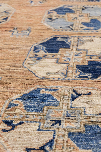 Ersari Oushak Handwoven Tribal Rug, J86808