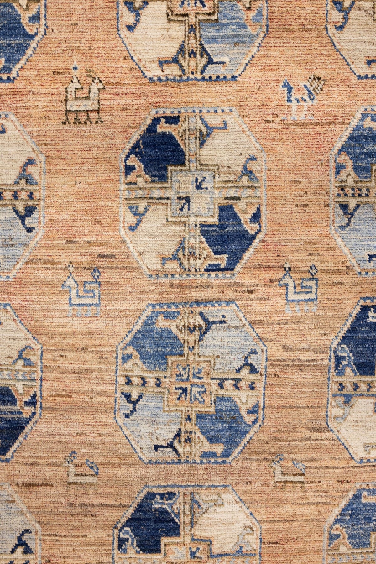 Ersari Oushak Handwoven Tribal Rug, J86808