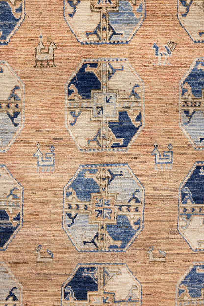 Ersari Oushak Handwoven Tribal Rug, J86808