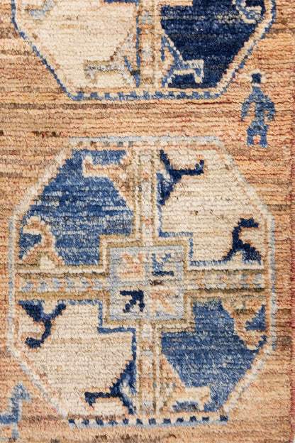 Ersari Oushak Handwoven Tribal Rug, J86808