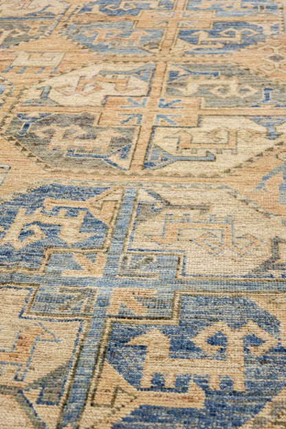 Ersari Oushak Handwoven Tribal Rug, J86813