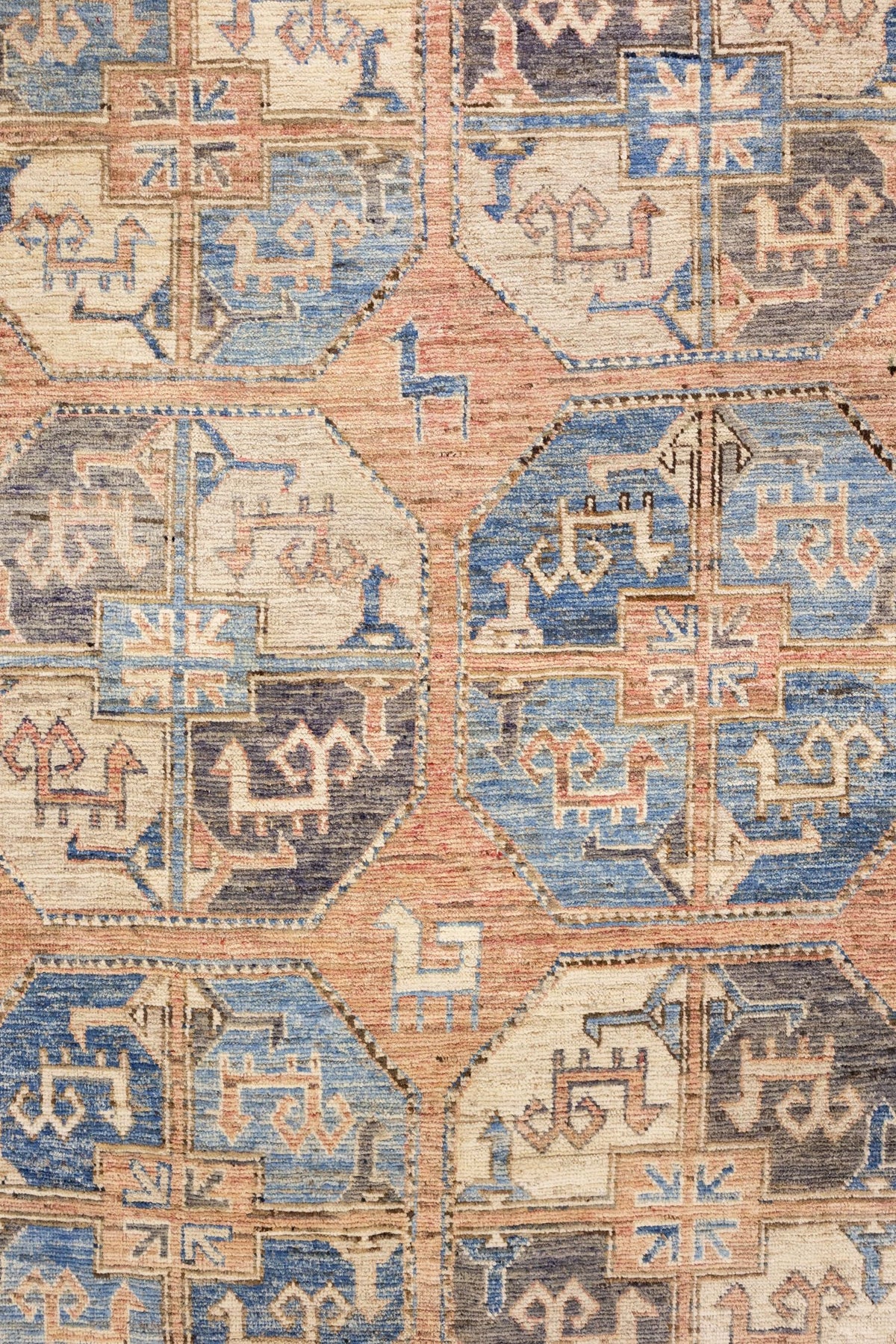 Ersari Oushak Handwoven Tribal Rug, J86817