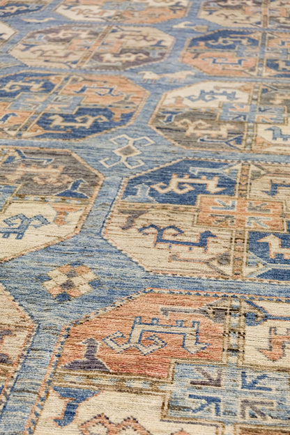 Ersari Oushak Handwoven Tribal Rug, J86818