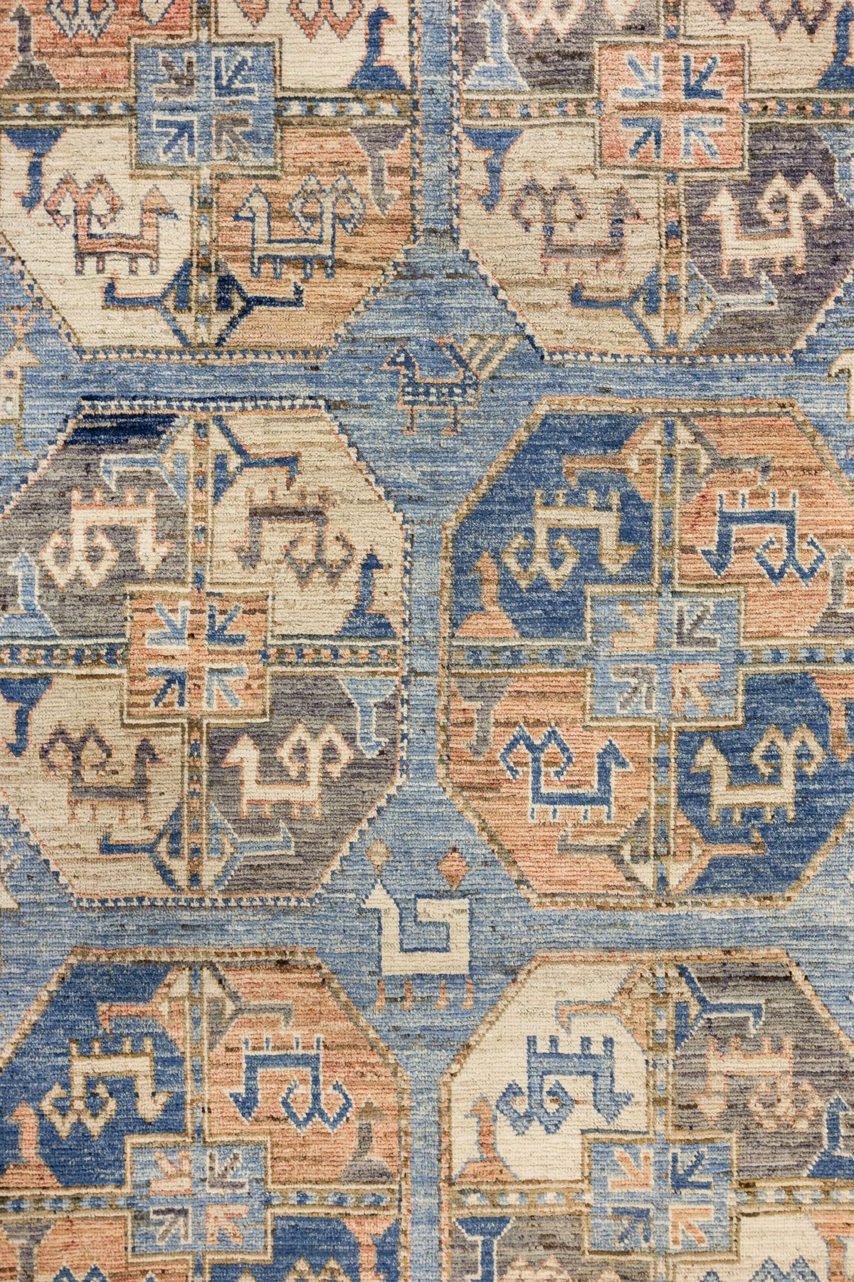 Ersari Oushak Handwoven Tribal Rug, J86818