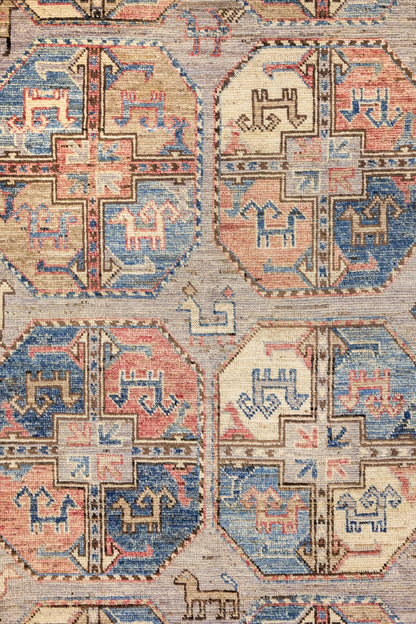 Ersari Oushak Handwoven Tribal Rug, J86841