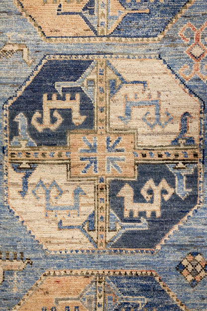 Ersari Oushak Handwoven Tribal Rug, J86868