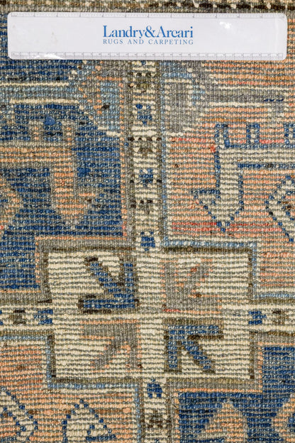Ersari Oushak Handwoven Tribal Rug, J86868