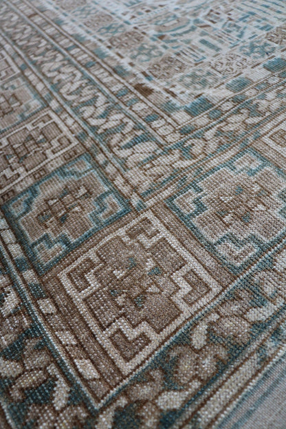 Vintage Ersari Handwoven Tribal Rug, J67469