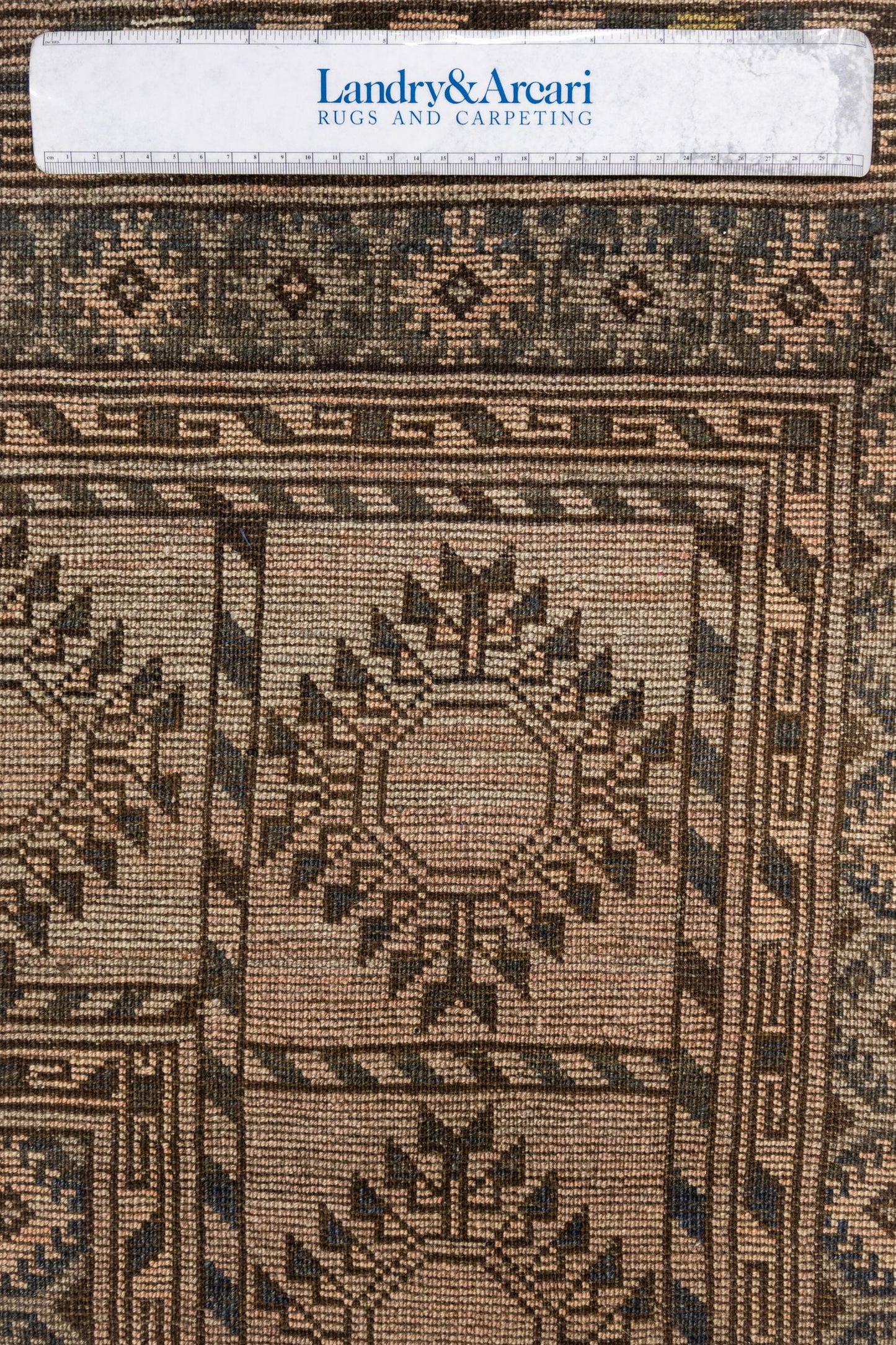 Vintage Ersari Handwoven Tribal Rug, J75389