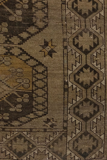 Vintage Ersari Handwoven Tribal Rug, J86132