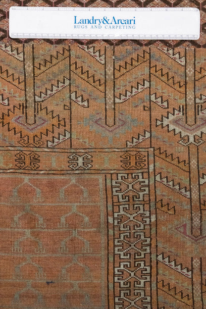 Vintage Ersari Handwoven Tribal Rug, J86259