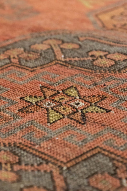 Vintage Ersari Handwoven Tribal Rug, J86261