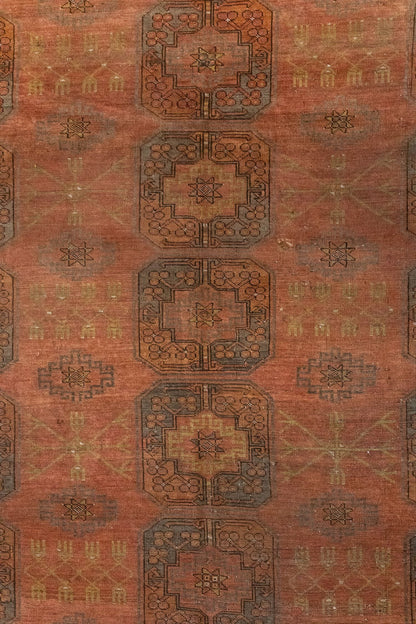 Vintage Ersari Handwoven Tribal Rug, J86261