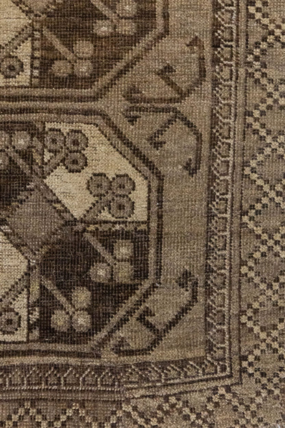 Vintage Ersari Handwoven Tribal Rug, J86262