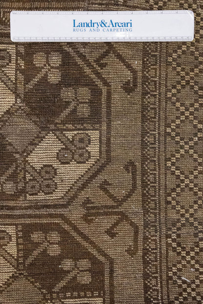 Vintage Ersari Handwoven Tribal Rug, J86262