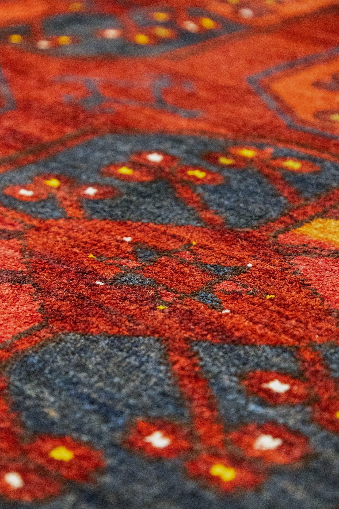 Antique Ersari Handwoven Tribal Rug, J87199