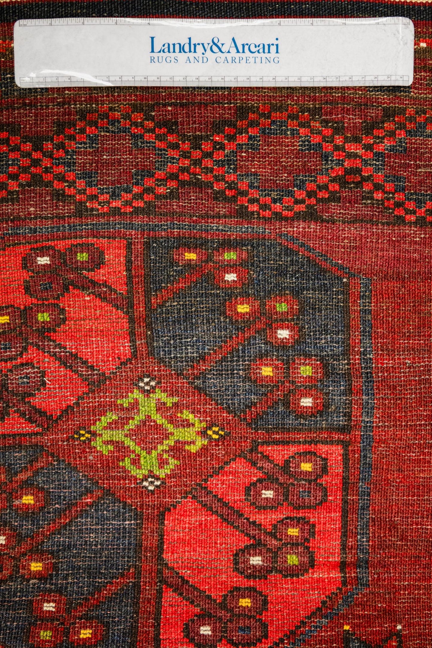 Antique Ersari Handwoven Tribal Rug, J87199