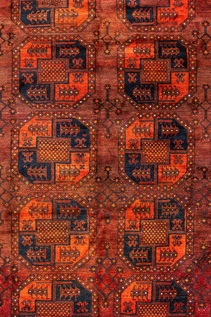 Antique Ersari Handwoven Tribal Rug, J87289