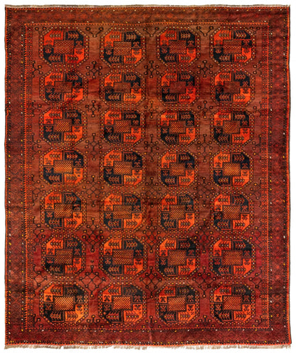 Antique Ersari Handwoven Tribal Rug