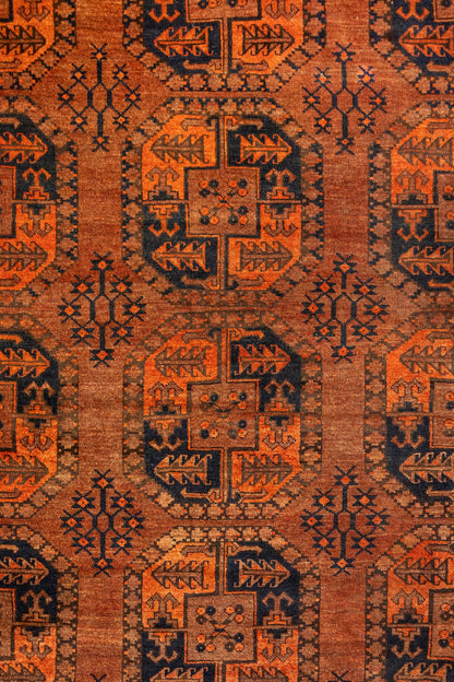 Antique Ersari Handwoven Tribal Rug, J87290
