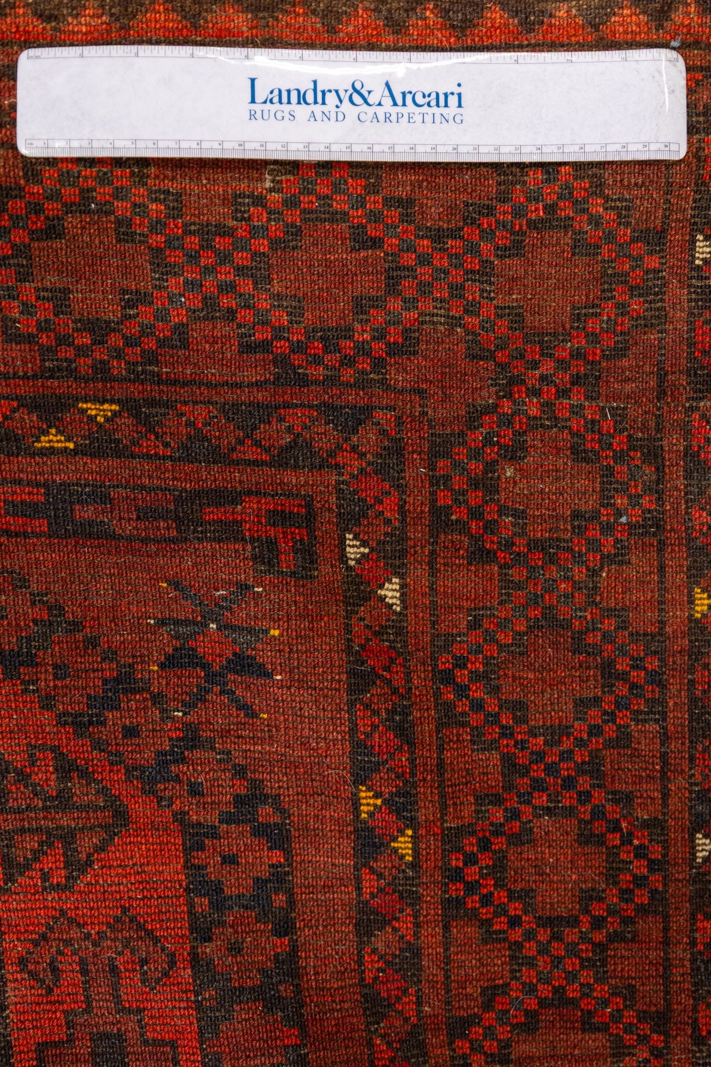 Antique Ersari Handwoven Tribal Rug, J87290