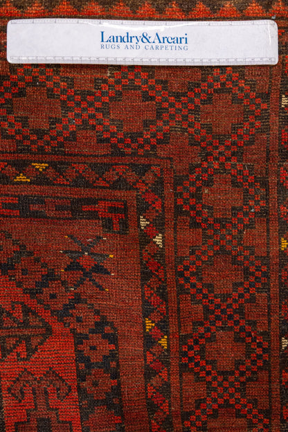 Antique Ersari Handwoven Tribal Rug, J87290
