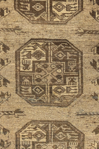 Vintage Ersari Handwoven Tribal Rug, J88018