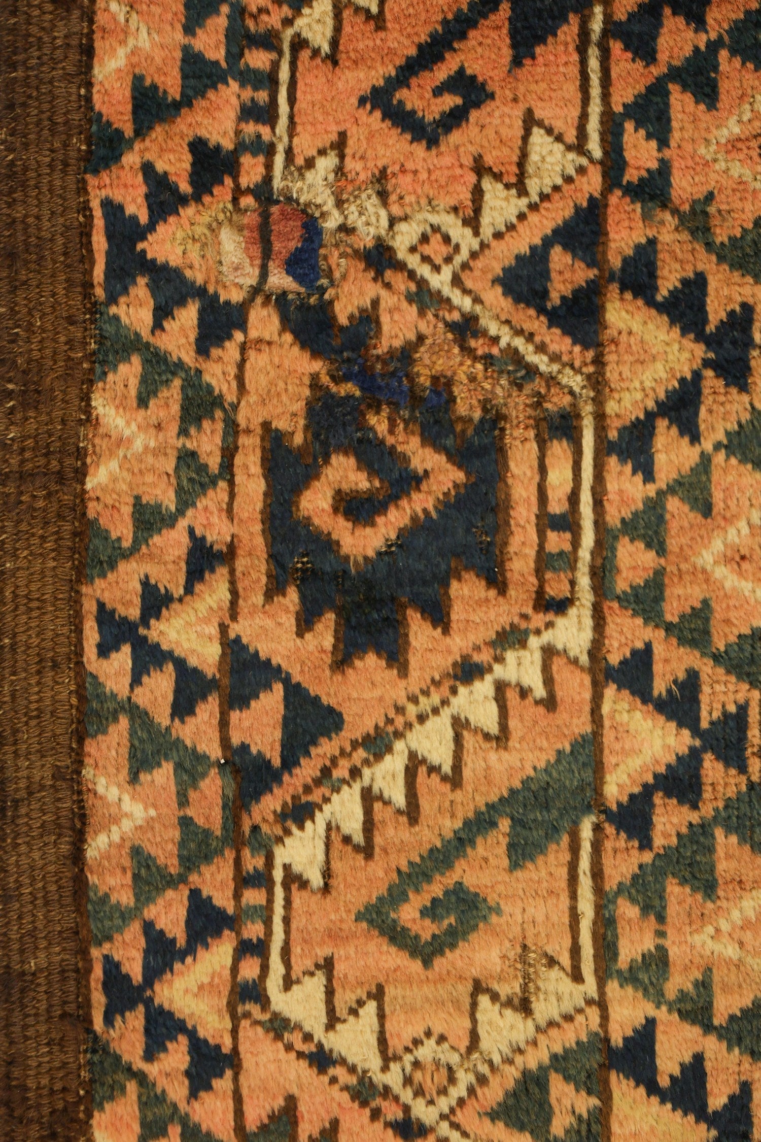 Antique Ersari Handwoven Tribal Rug, JF8690