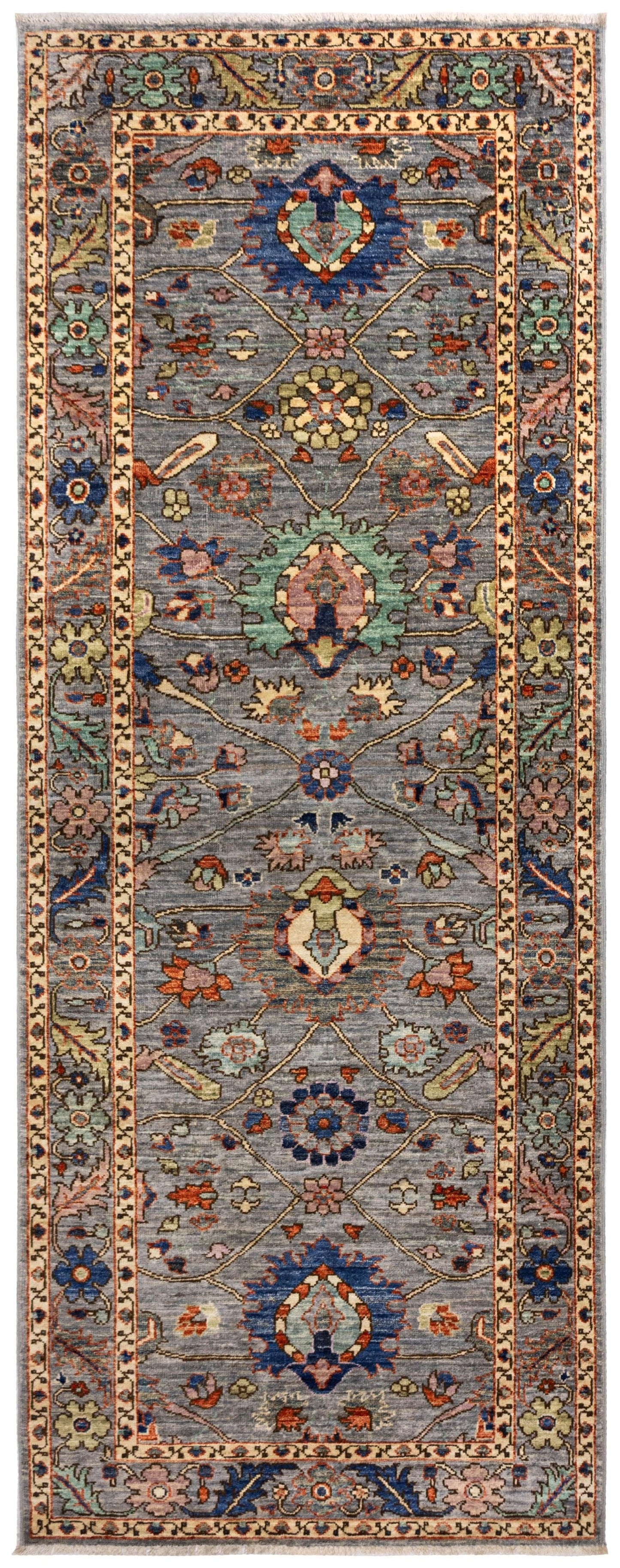  Ferahan Handwoven Tribal Rug