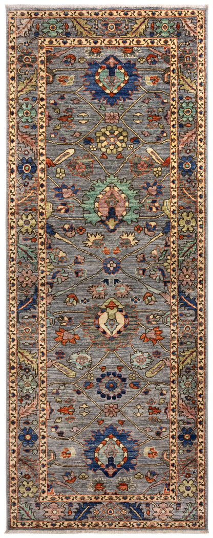  Ferahan Handwoven Tribal Rug