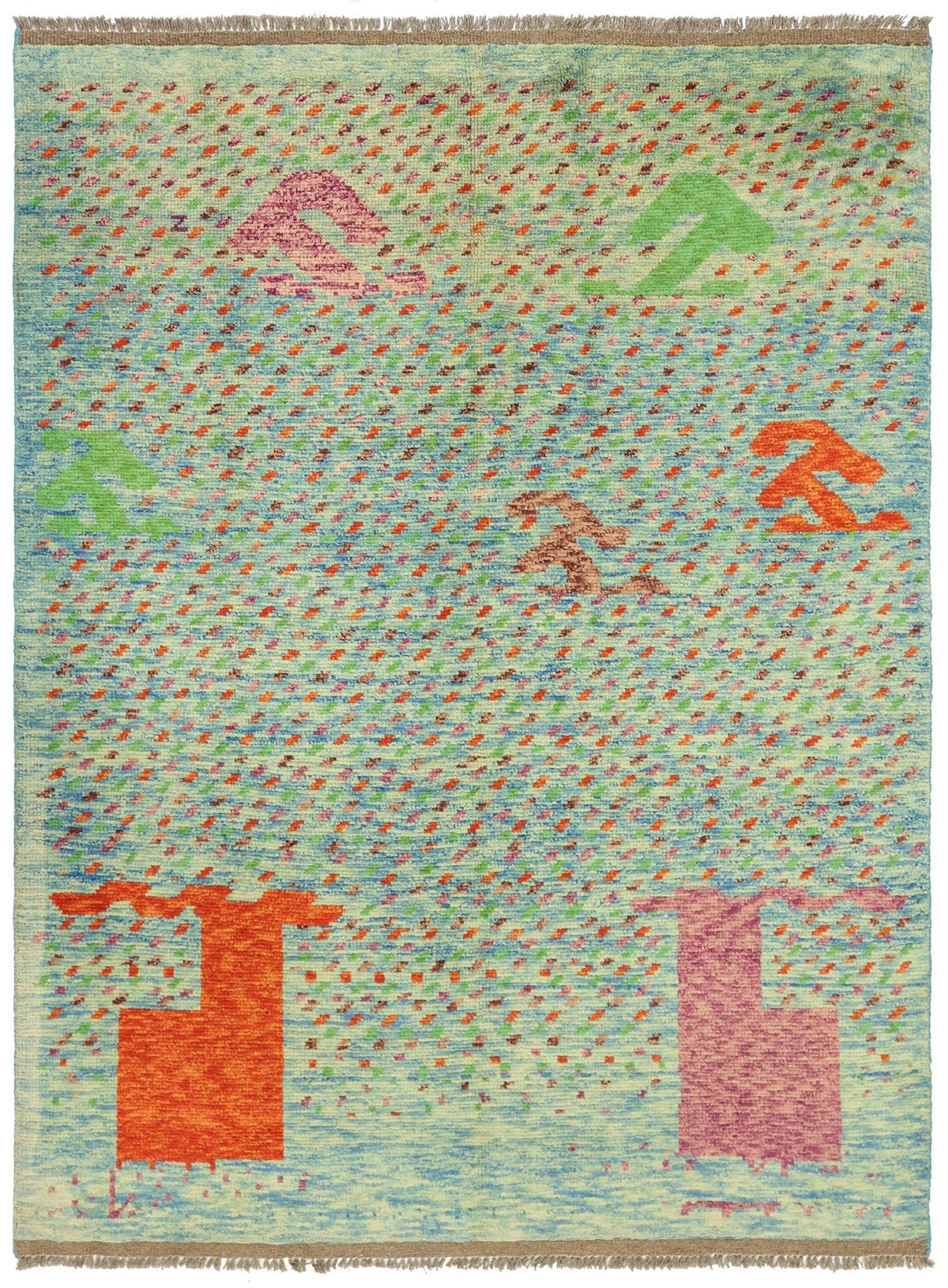 Gabbeh Handwoven Tribal Rug