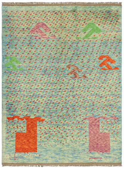 Gabbeh Handwoven Tribal Rug