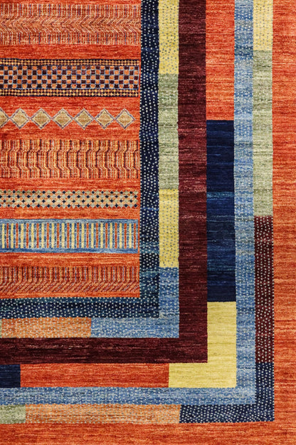 Gabbeh Handwoven Tribal Rug, J81340