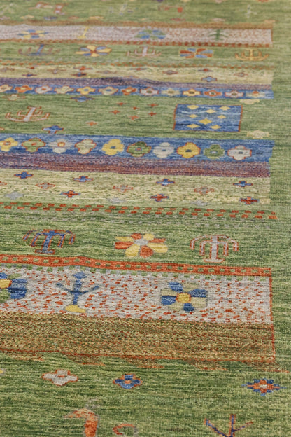 Gabbeh Handwoven Tribal Rug, J81380