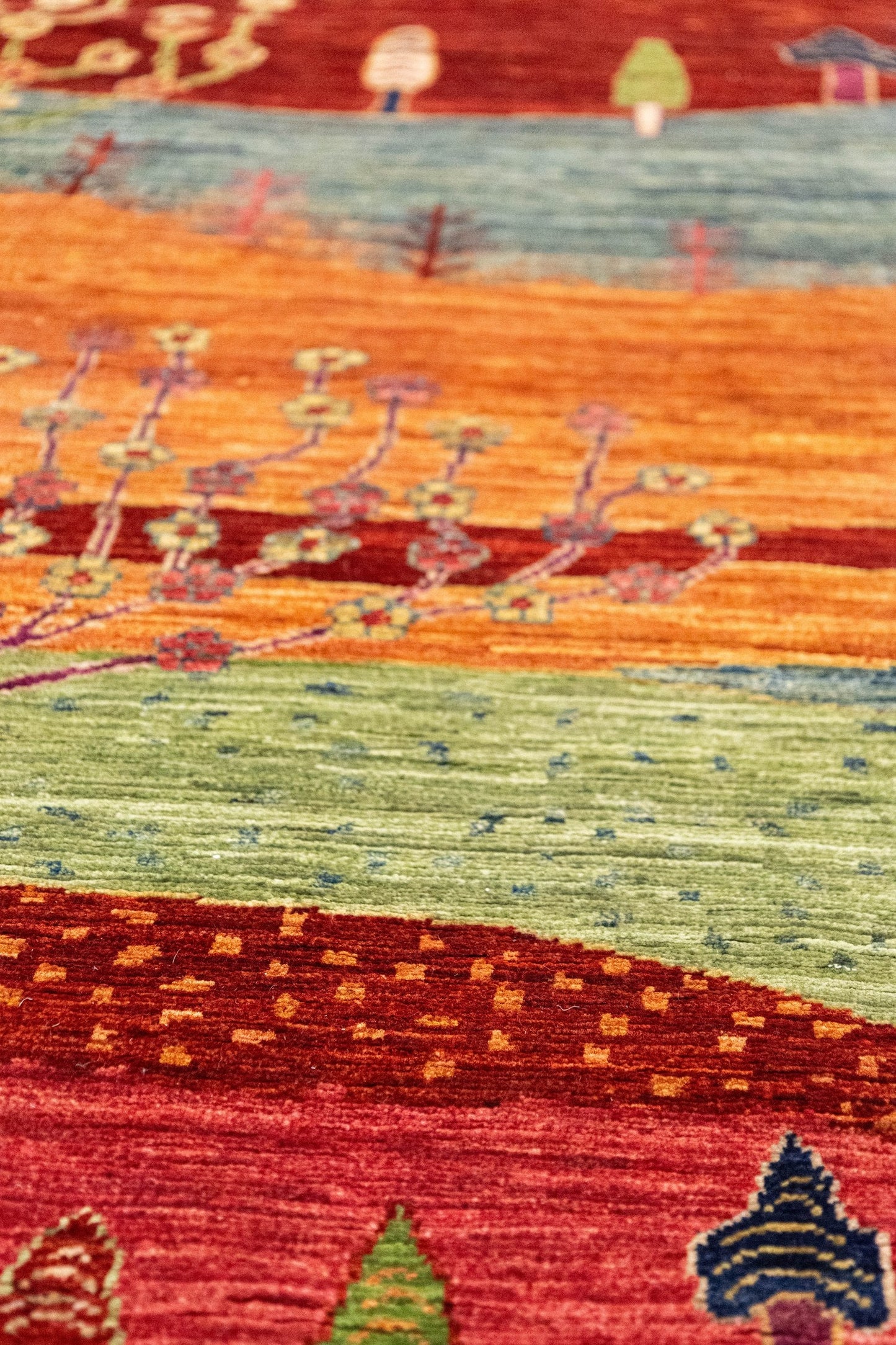 Gabbeh Handwoven Tribal Rug, J87468