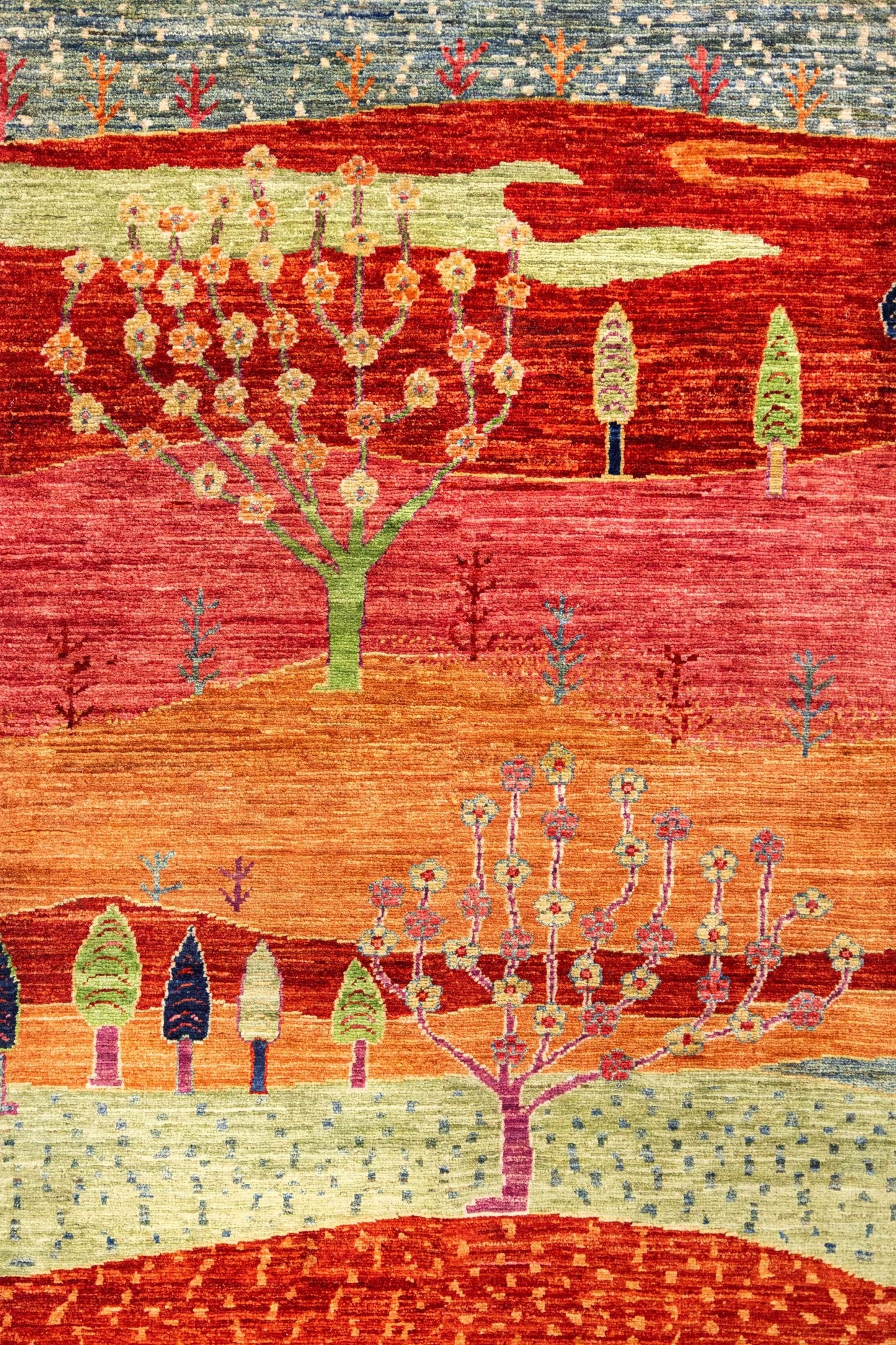 Gabbeh Handwoven Tribal Rug, J87468