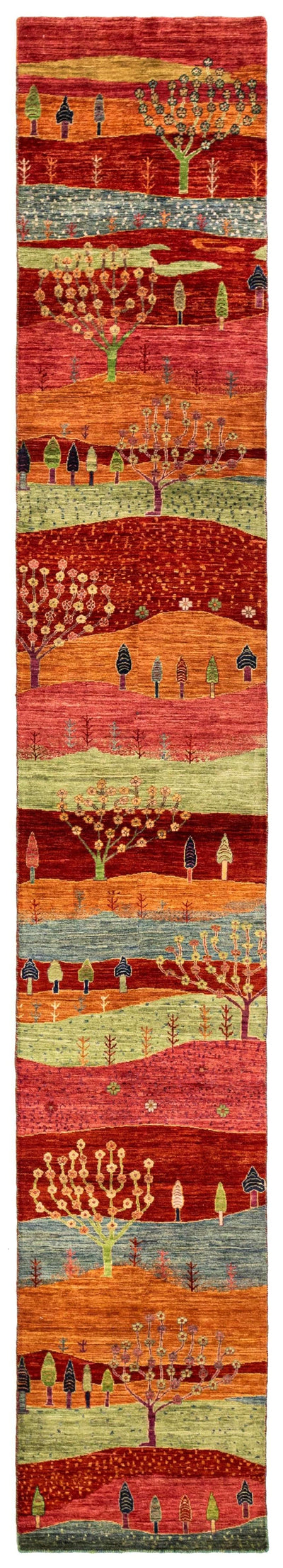  Gabbeh Handwoven Tribal Rug