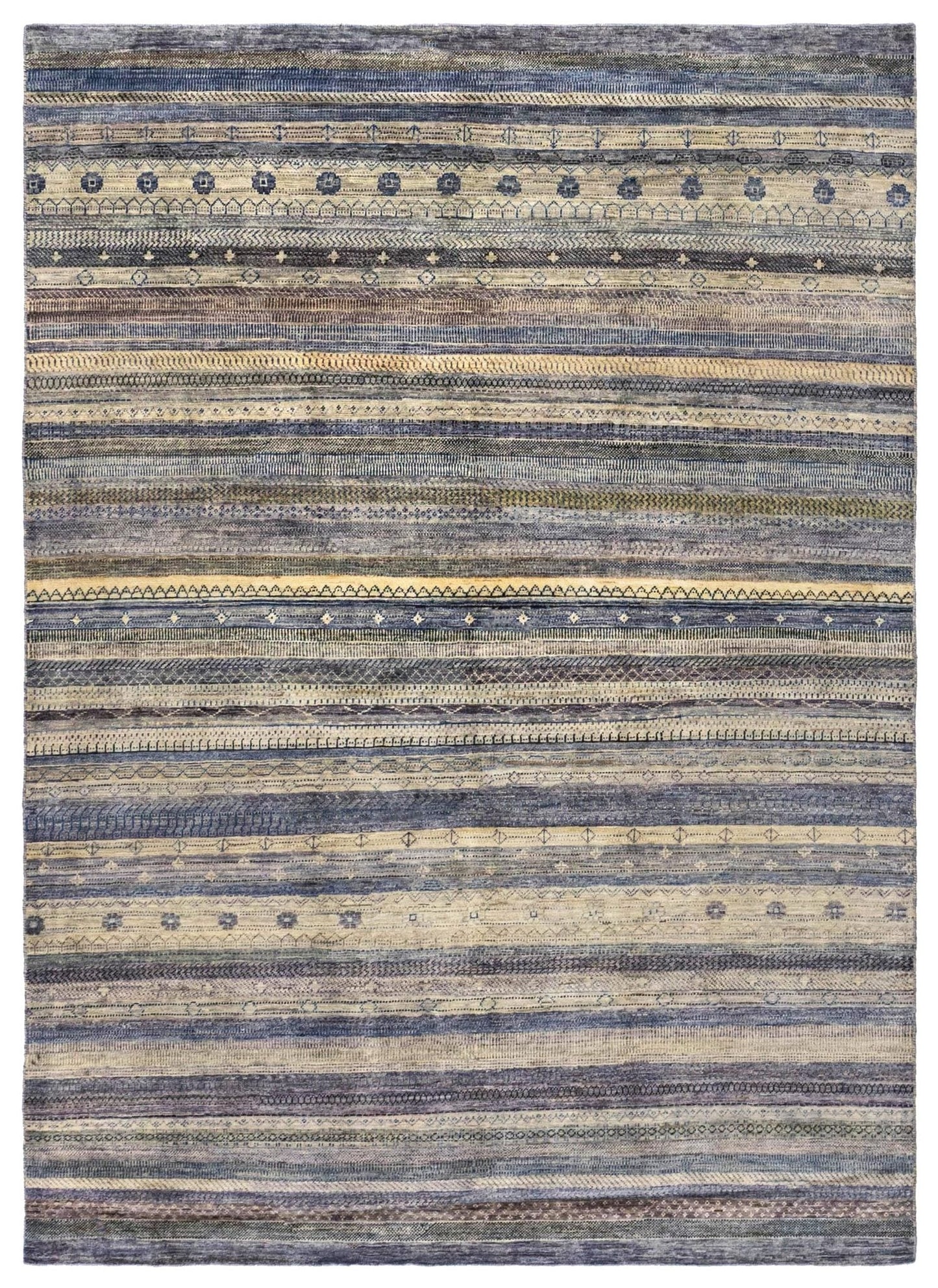  Gabbeh Handwoven Tribal Rug