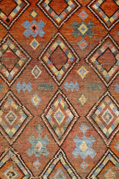 Vintage Gabbeh Handwoven Tribal Rug, J88220