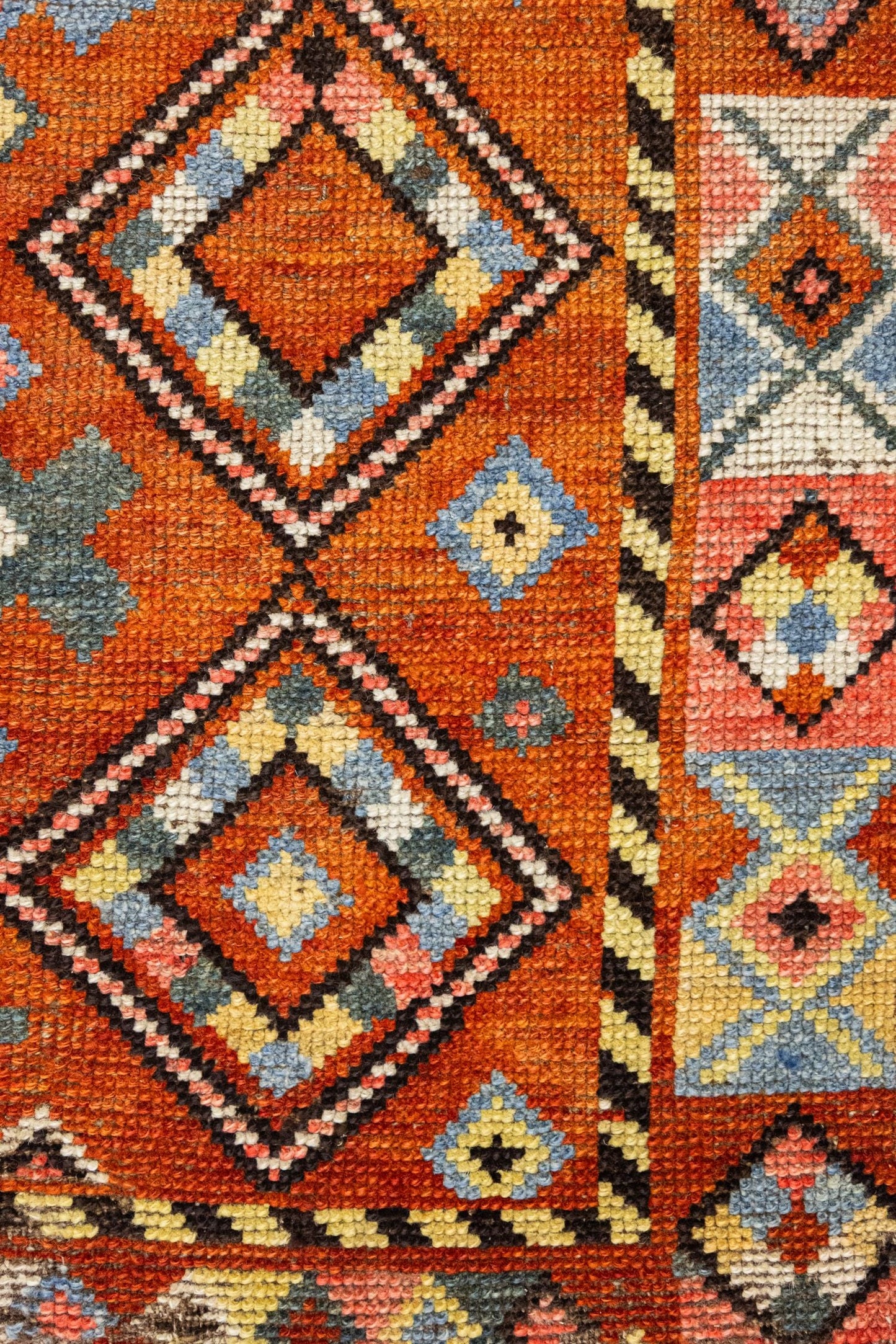 Vintage Gabbeh Handwoven Tribal Rug, J88220