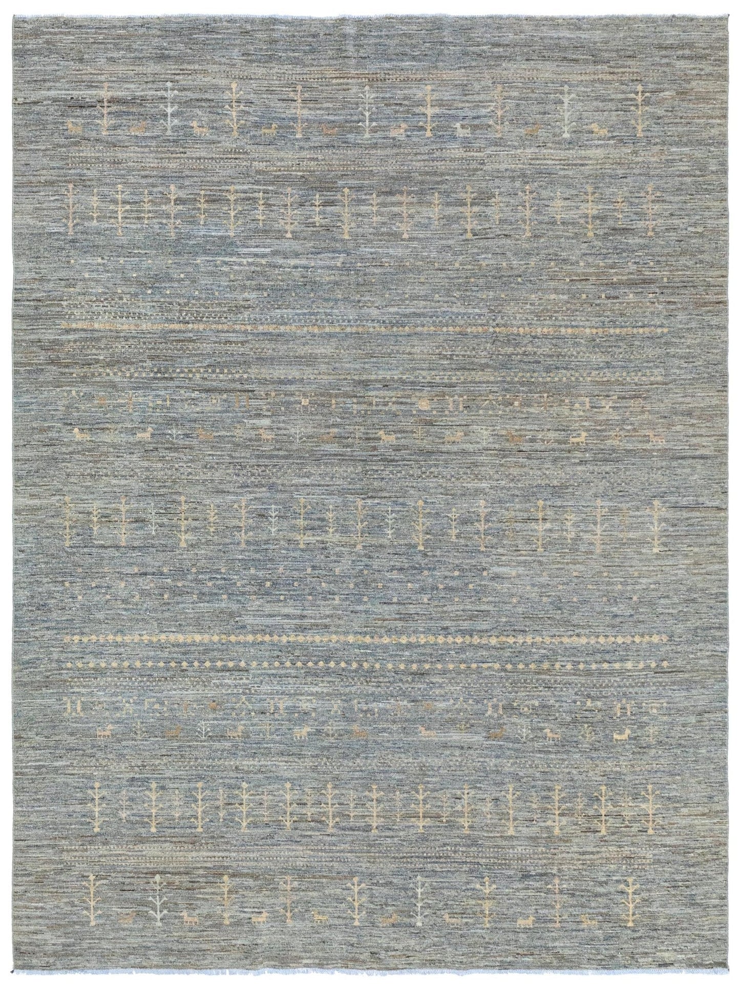 Gabbeh Handwoven Tribal Rug