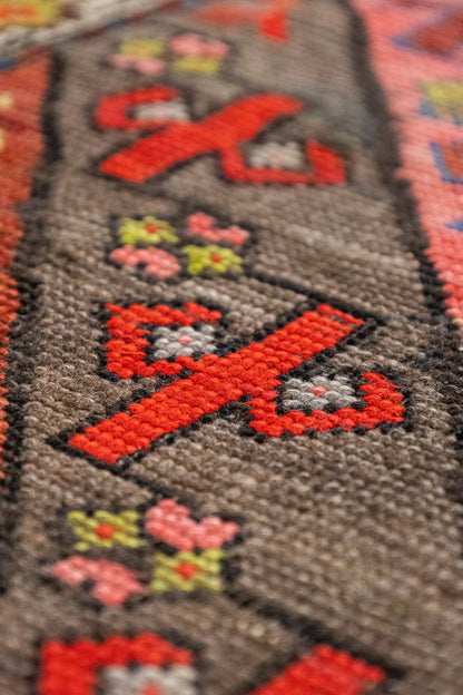 Antique Ganges Handwoven Tribal Rug, J87181