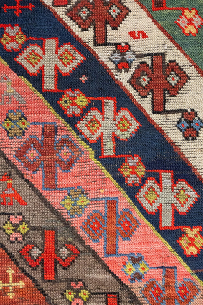 Antique Ganges Handwoven Tribal Rug, J87181