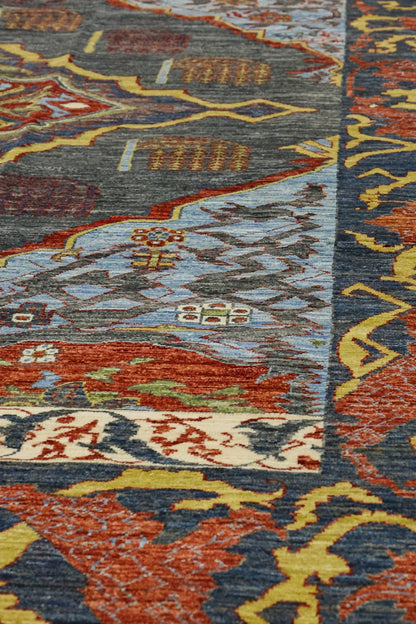 Garous Bijar Handwoven Tribal Rug, J81360