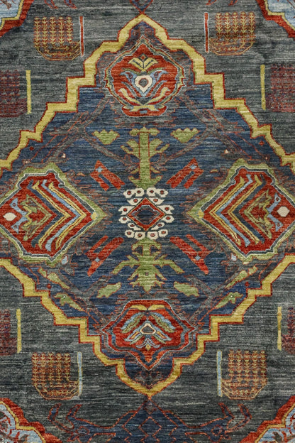 Garous Bijar Handwoven Tribal Rug, J81360